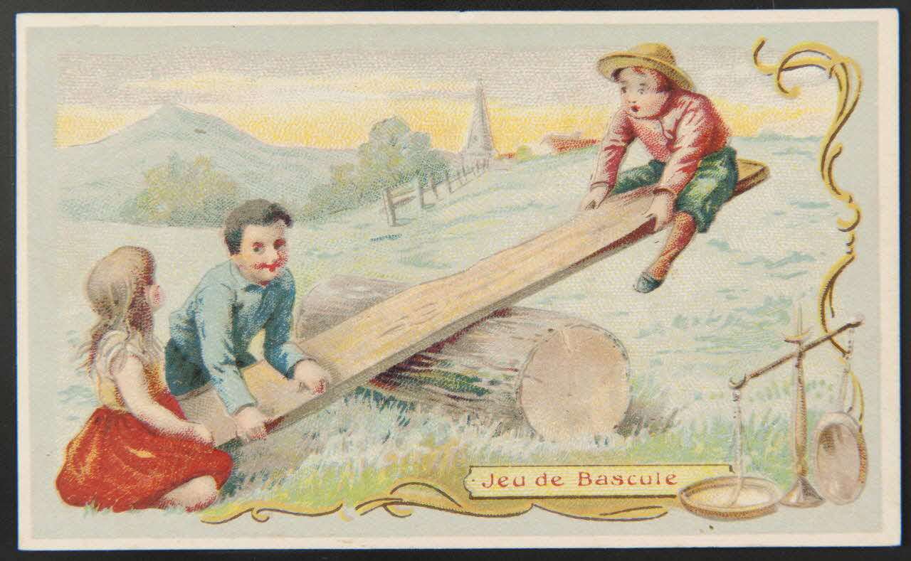 Herold; carte réclame chromo Paris 1895-1914 1995.1.571.39 Photo