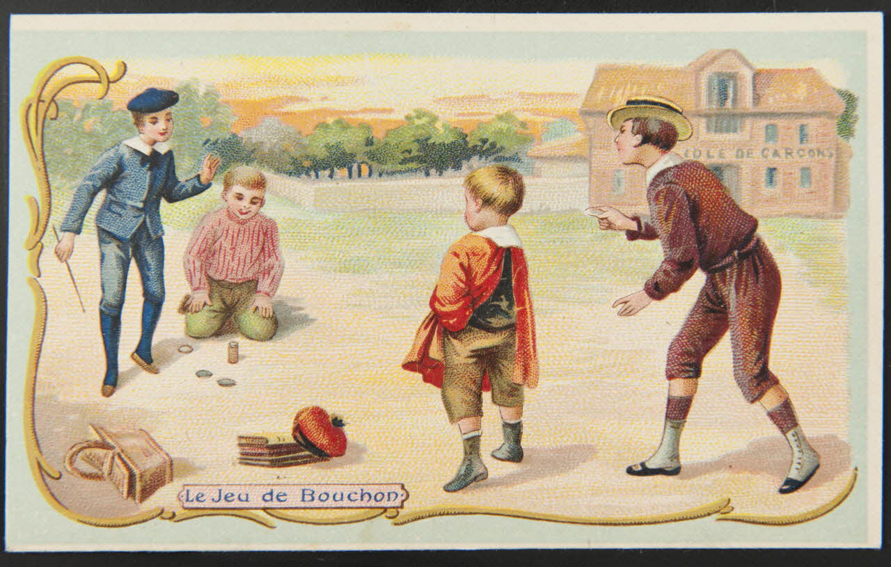 Herold; carte réclame chromo Paris 1895-1914 1995.1.571.40 Photo