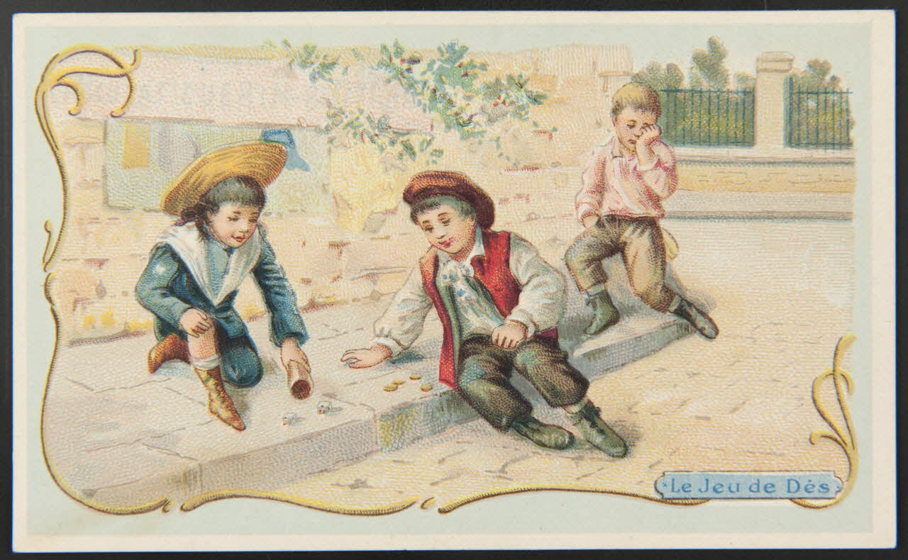 Herold; carte réclame chromo Paris 1895-1914 1995.1.571.47 Photo