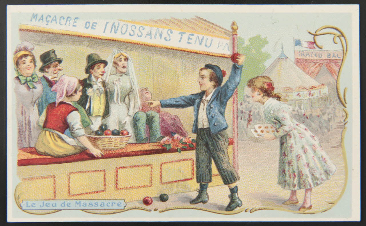Herold; carte réclame chromo Paris 1895-1914 1995.1.571.49 Photo