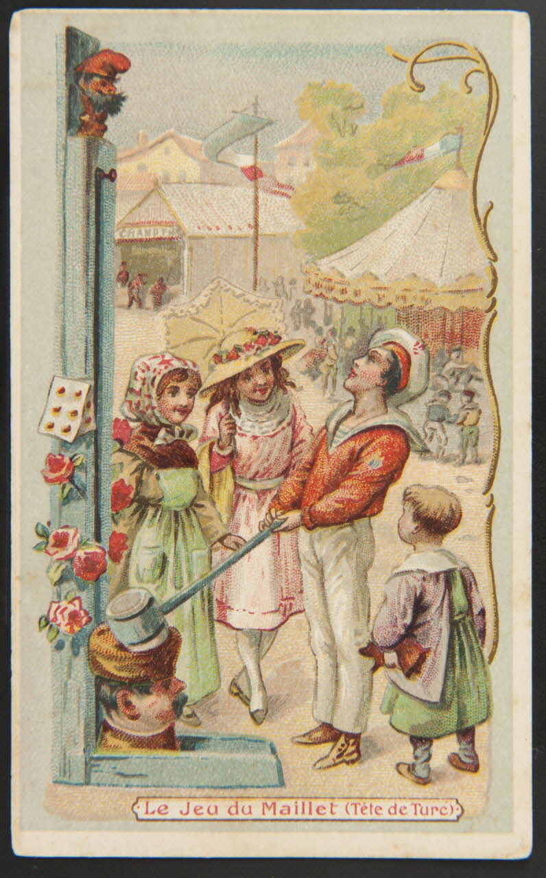 Herold; carte réclame chromo Paris 1895-1914 1995.1.571.50 Photo