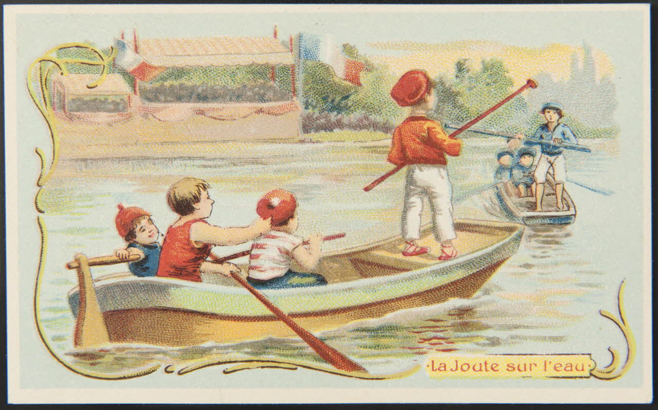 Herold; carte réclame chromo Paris 1895-1914 1995.1.571.56 Photo