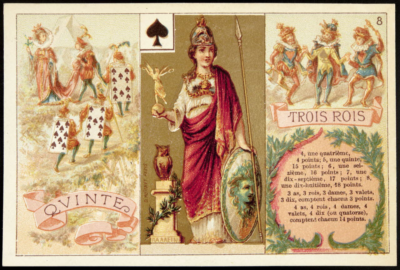 D. Hutinet carte réclame chromo Paris 1880 1995.1.576.10 Photo