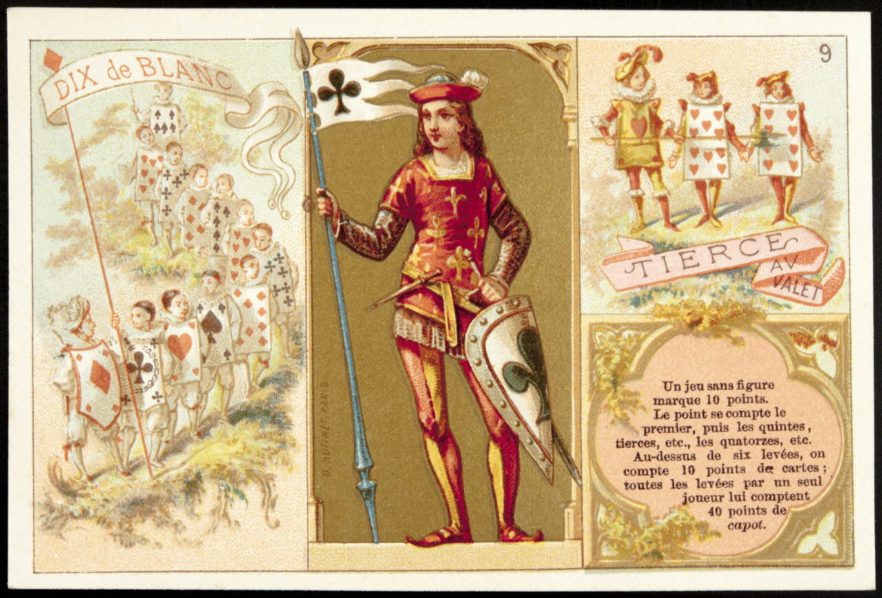 D. Hutinet carte réclame chromo Paris 1880 1995.1.576.3 Photo