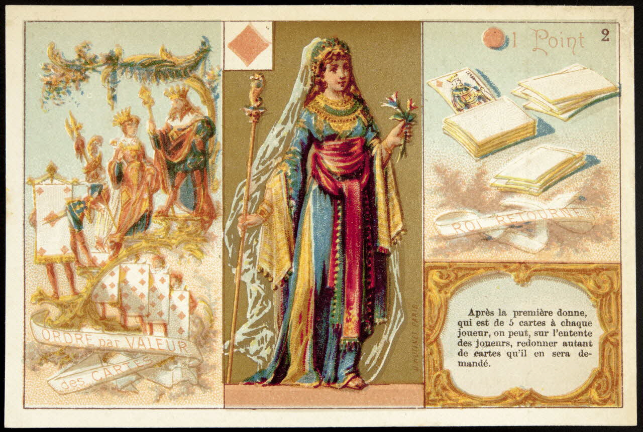 D. Hutinet carte réclame chromo Paris 1880 1995.1.576.4 Photo