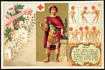 D. Hutinet carte réclame chromo Paris 1880 1995.1.576.5 Photo