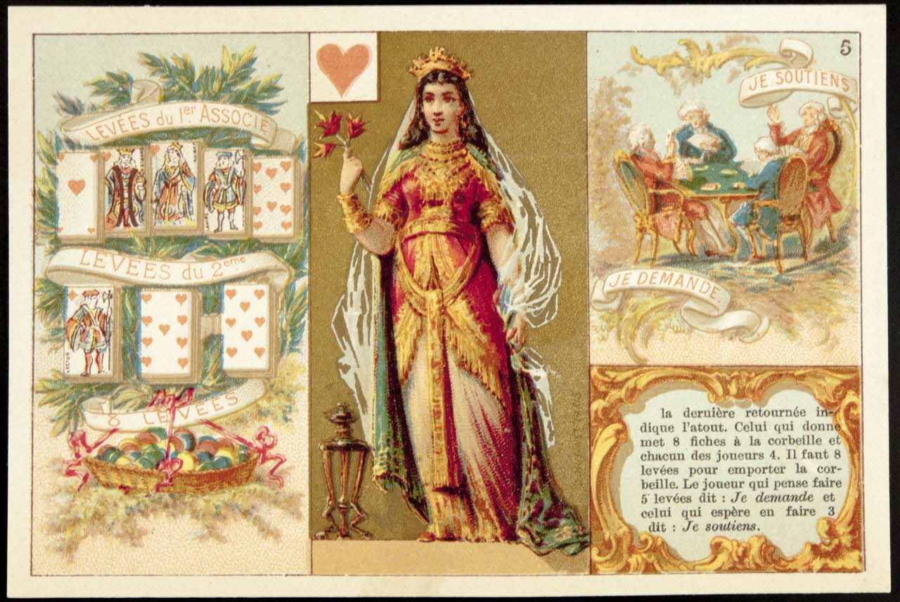D. Hutinet carte réclame chromo Paris 1880 1995.1.576.7 Photo