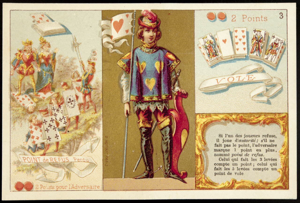 D. Hutinet carte réclame chromo Paris 1880 1995.1.576.9 Photo