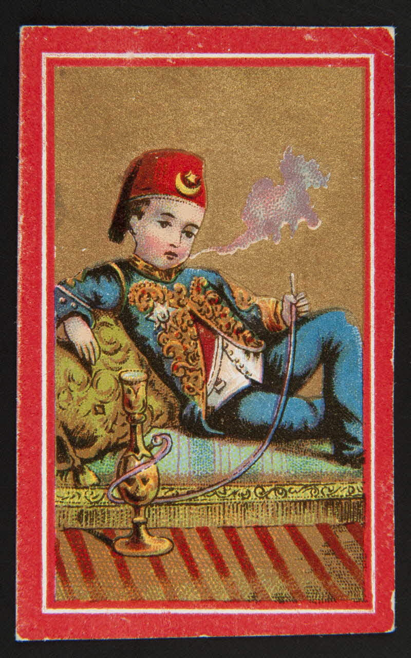 D. Hutinet carte réclame chromo France 1880-1920 1995.1.577.2 Photo