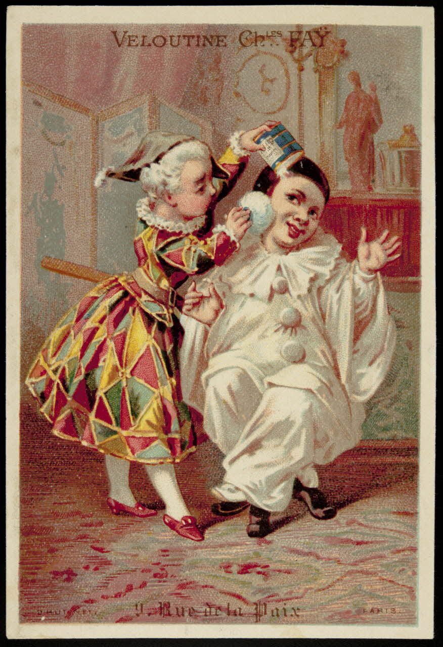 D. Hutinet carte réclame chromo Paris 1880-1890 1995.1.578.3 Photo