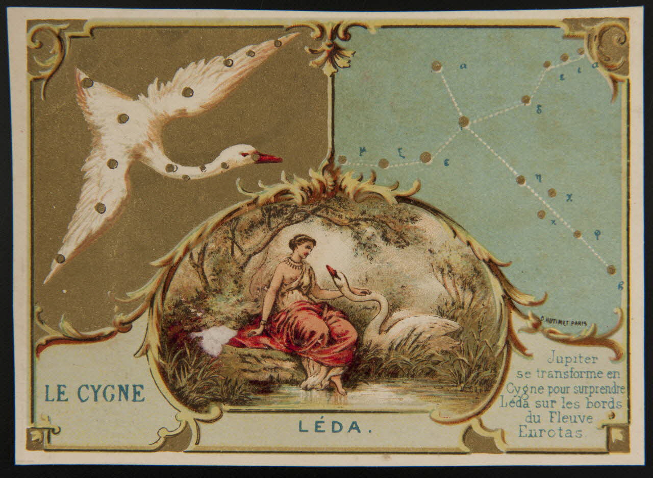 D. Hutinet carte réclame chromo Paris 1880-1920 1995.1.580.3 Photo