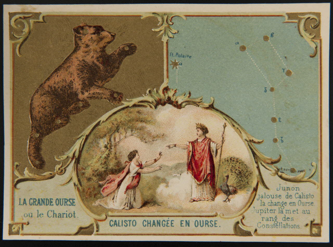 D. Hutinet carte réclame chromo Paris 1880-1920 1995.1.580.7 Photo