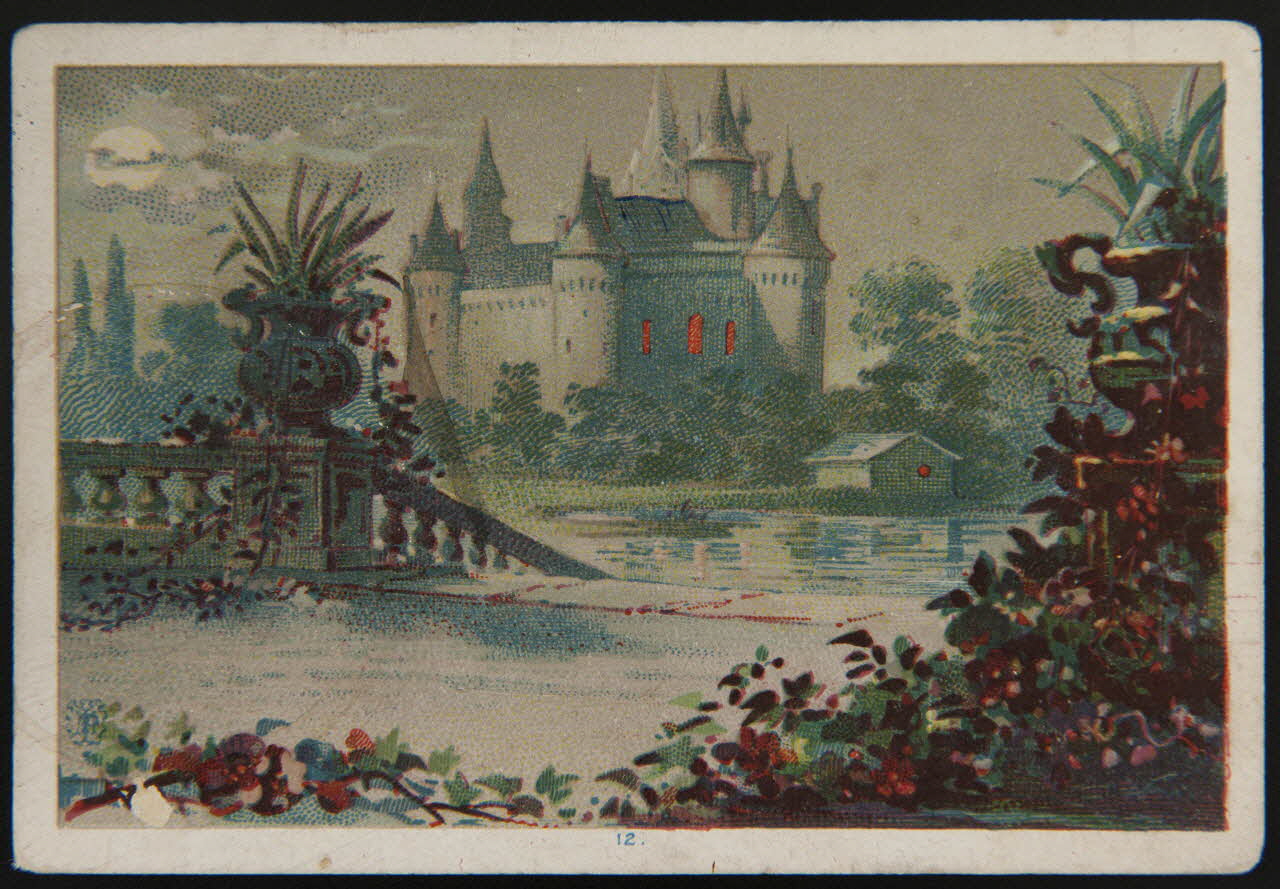 D. Hutinet carte réclame chromo Paris 1880-1920 1995.1.581.8 Photo