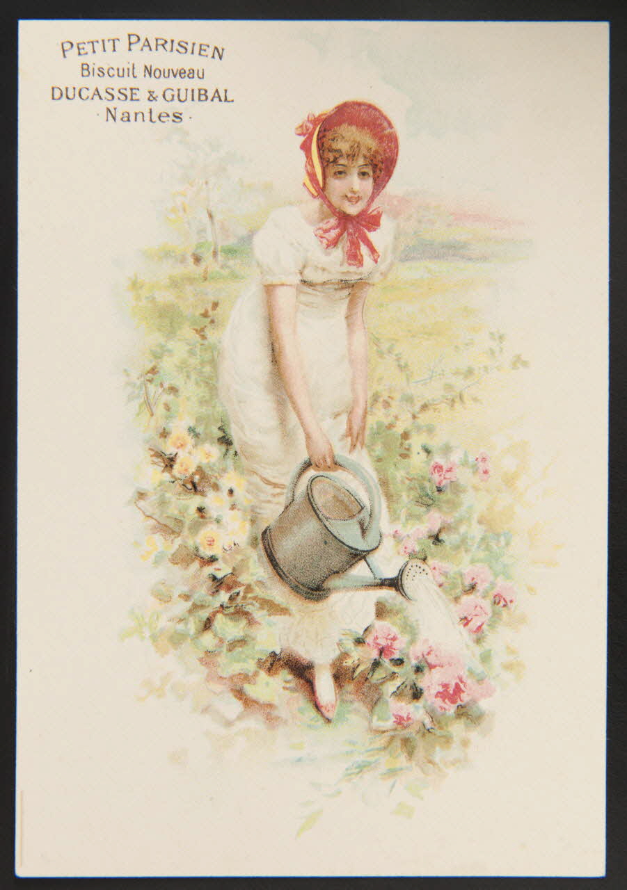 Jehenne carte réclame chromo Paris 1895-1935 1995.1.582.12 Photo