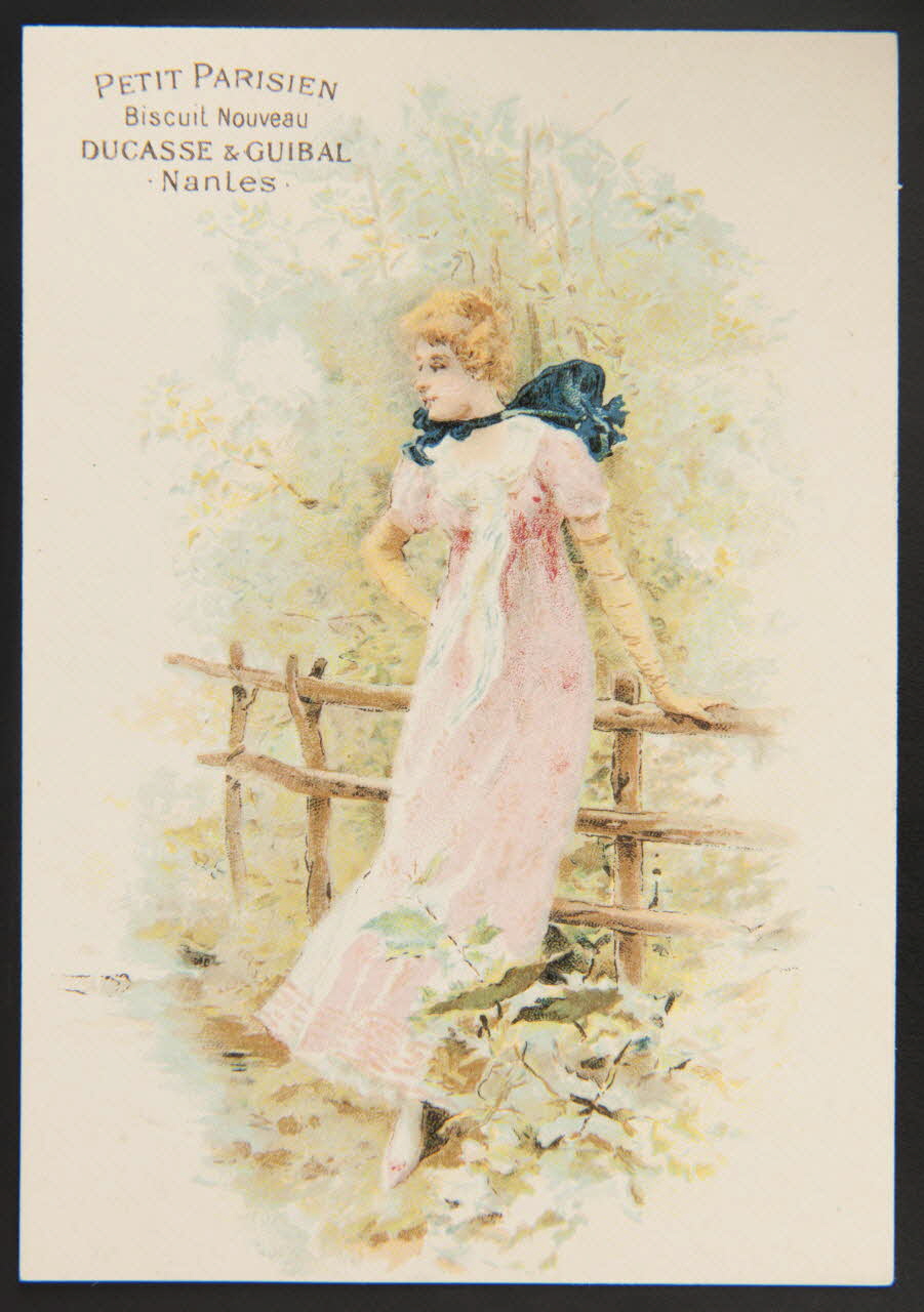 Jehenne carte réclame chromo Paris 1895-1935 1995.1.582.13 Photo
