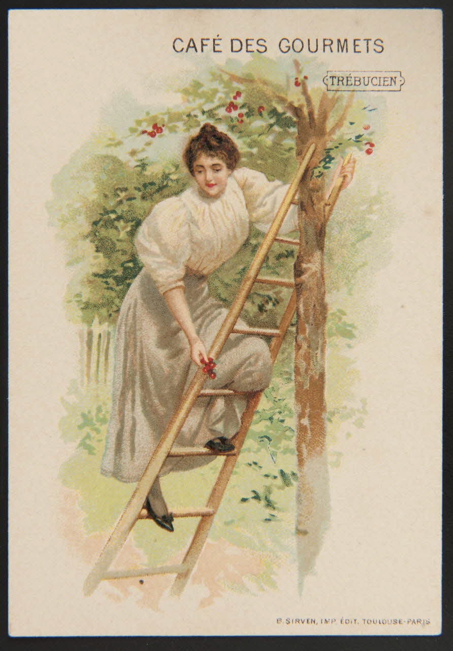 Jehenne carte réclame chromo Paris 1895-1935 1995.1.582.14 Photo