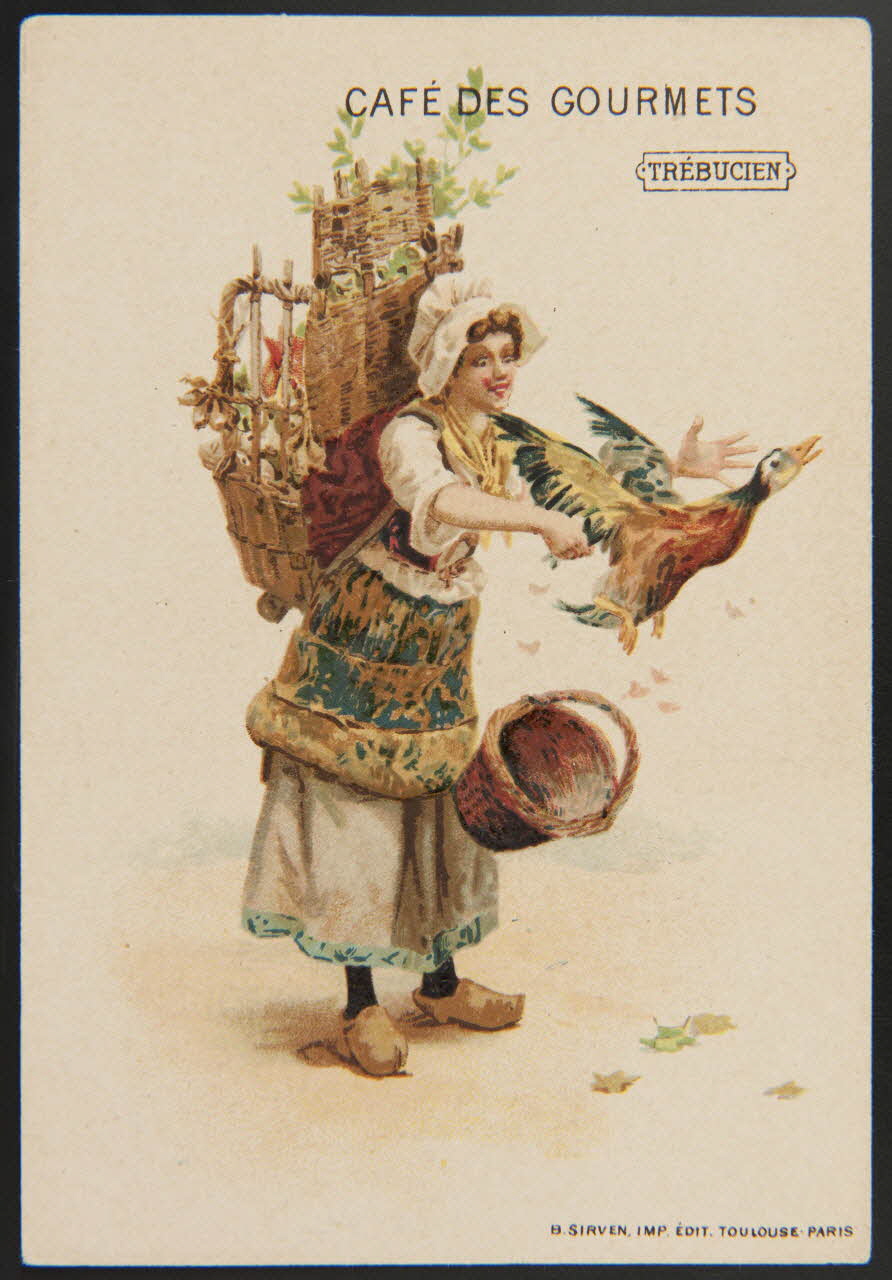 Jehenne carte réclame chromo Paris 1895-1935 1995.1.582.26 Photo