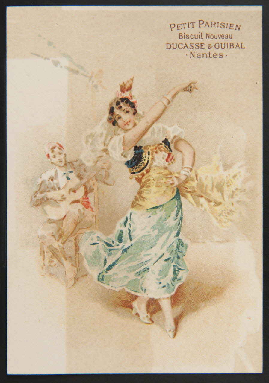 Jehenne carte réclame chromo Paris 1895-1935 1995.1.582.39 Photo