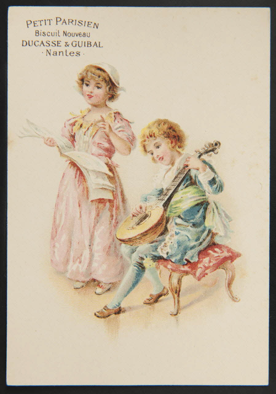 Jehenne carte réclame chromo Paris 1895-1935 1995.1.582.46 Photo