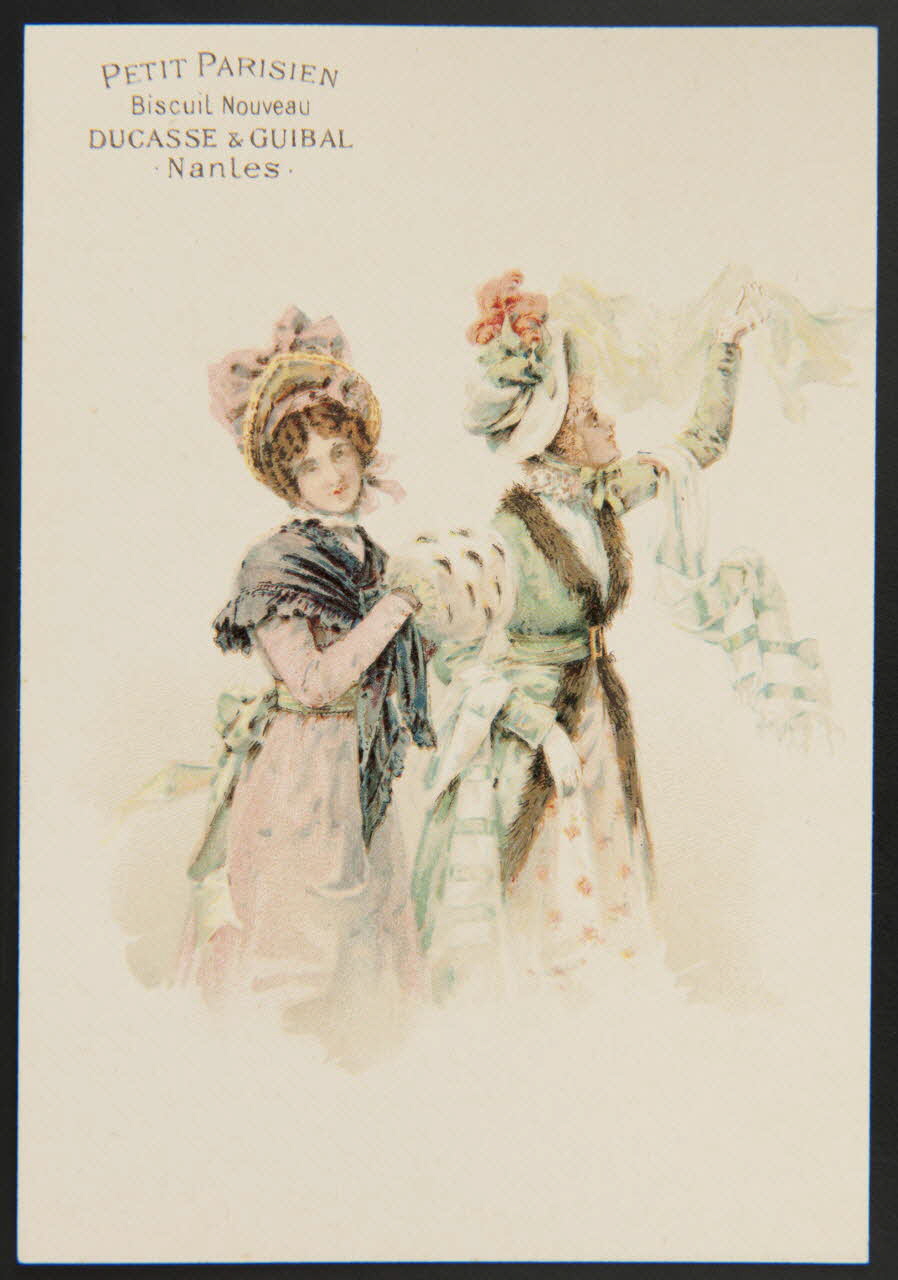 Jehenne carte réclame chromo Paris 1895-1935 1995.1.582.49 Photo