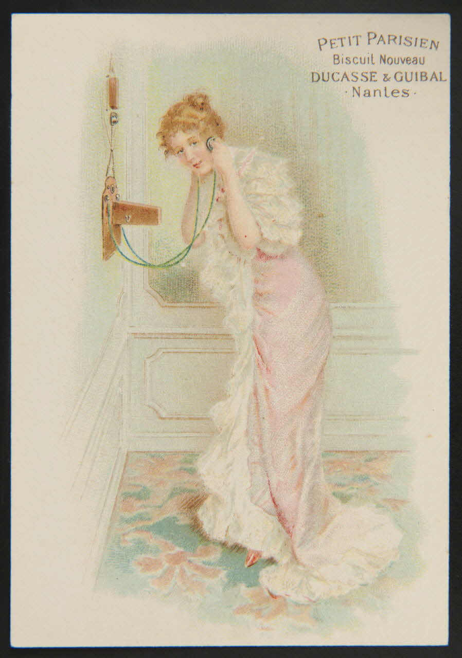 Jehenne carte réclame chromo Paris 1895-1935 1995.1.582.51 Photo