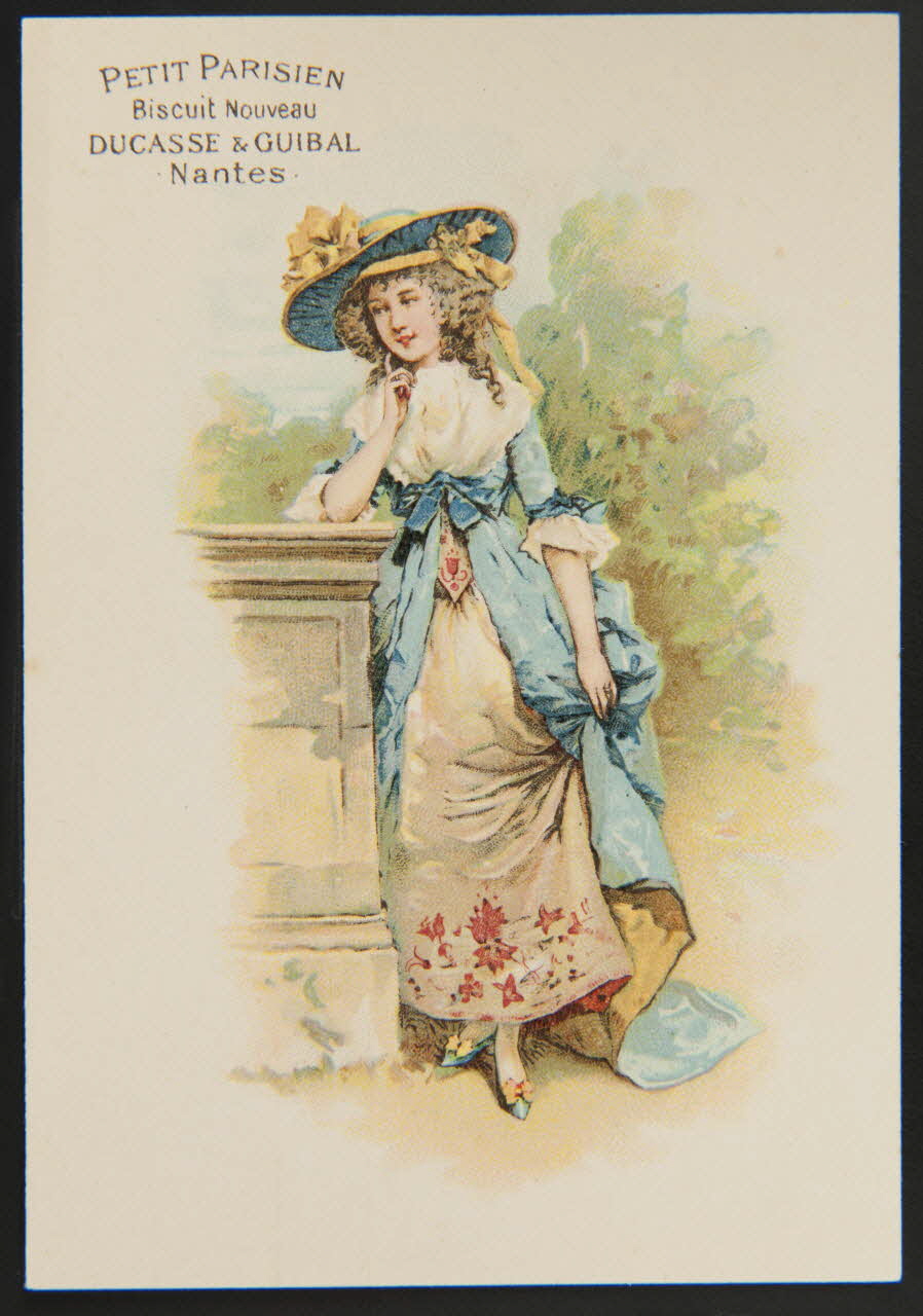 Jehenne carte réclame chromo Paris 1895-1935 1995.1.582.52 Photo