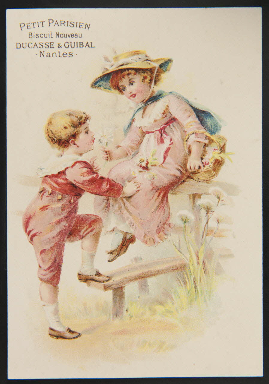 Jehenne carte réclame chromo Paris 1895-1935 1995.1.582.53 Photo