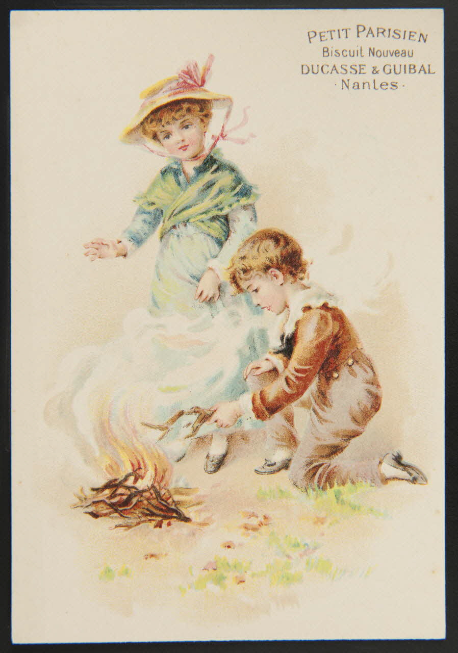 Jehenne carte réclame chromo Paris 1895-1935 1995.1.582.54 Photo