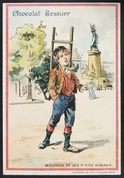Jehenne carte réclame chromo Paris 1895-1935 1995.1.585.11 Photo