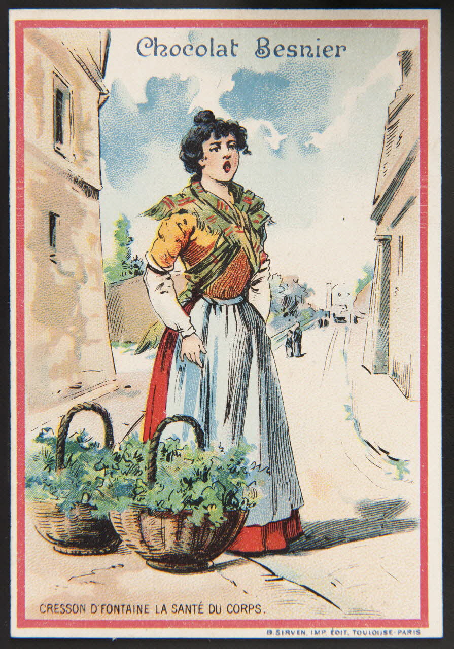 Jehenne carte réclame chromo Paris 1895-1935 1995.1.585.4 Photo