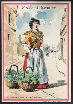 Jehenne carte réclame chromo Paris 1895-1935 1995.1.585.4 Photo