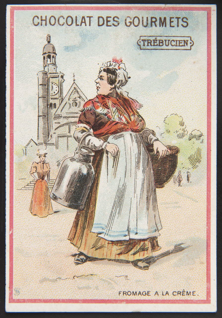 Jehenne carte réclame chromo Ile-de-France, France 1895-1935 1995.1.585.6 Photo