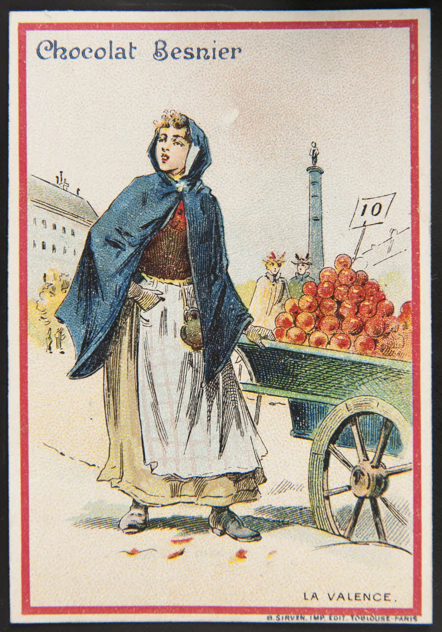 Jehenne carte réclame chromo Paris 1895-1935 1995.1.585.7 Photo