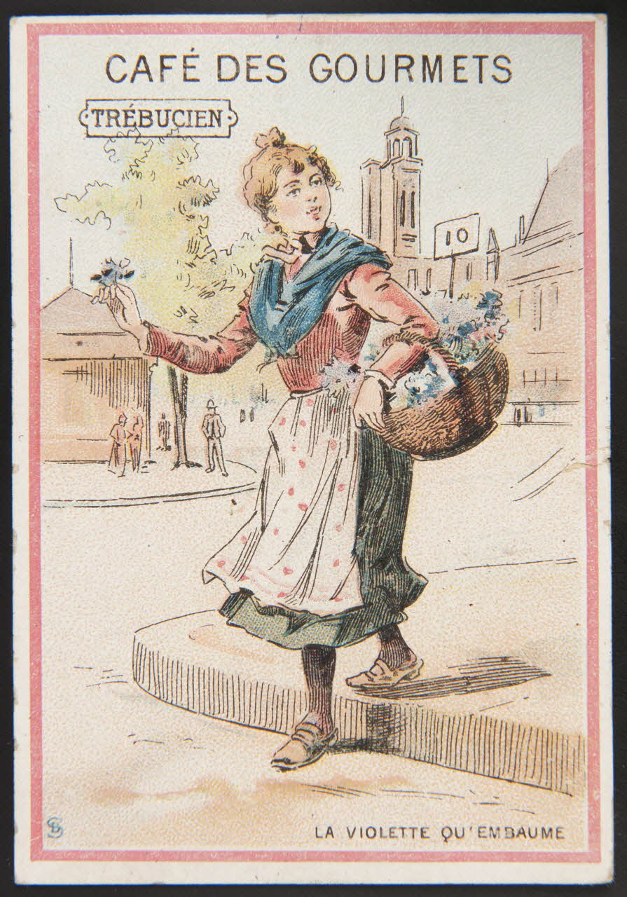 Jehenne carte réclame chromo Paris 1895-1935 1995.1.585.8 Photo