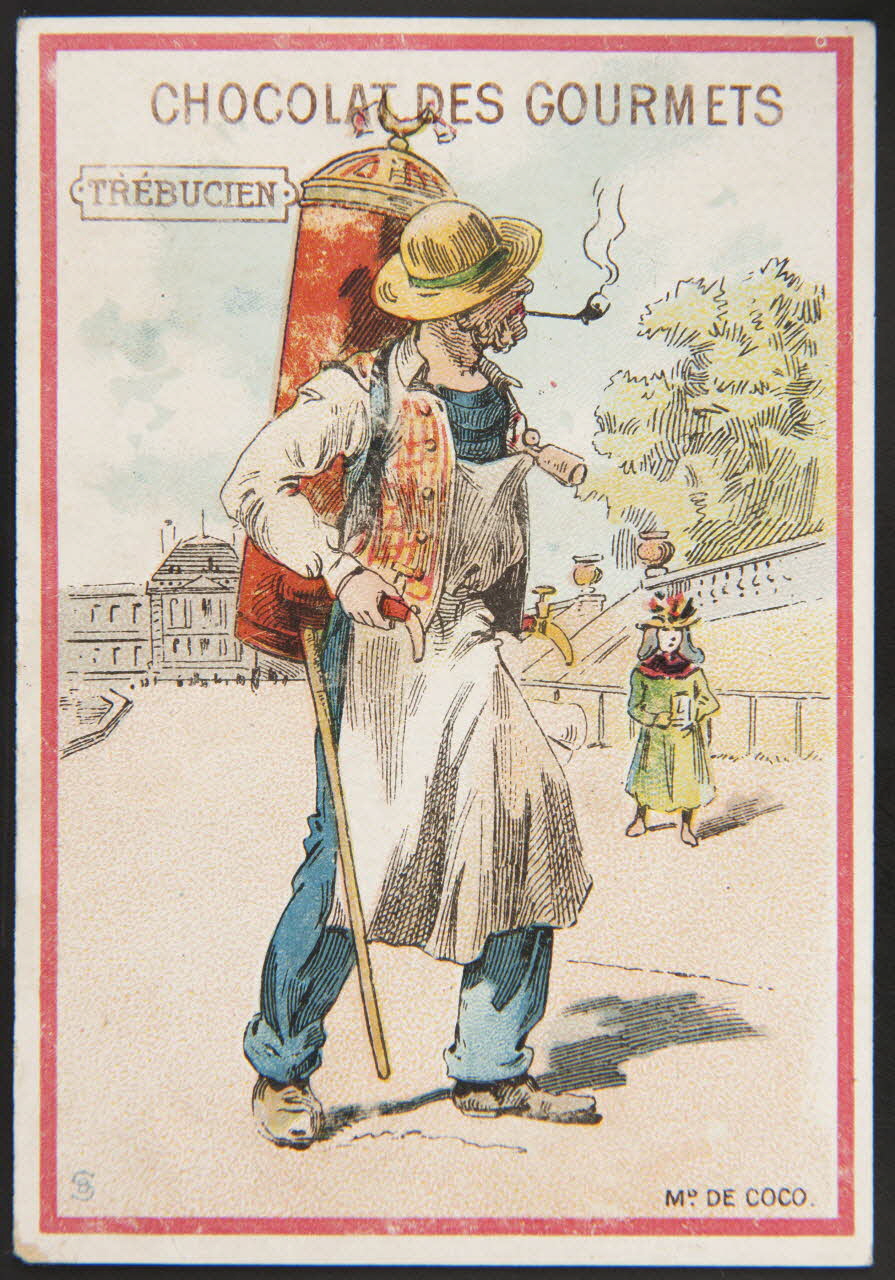 Jehenne carte réclame chromo Paris 1895-1935 1995.1.585.9 Photo