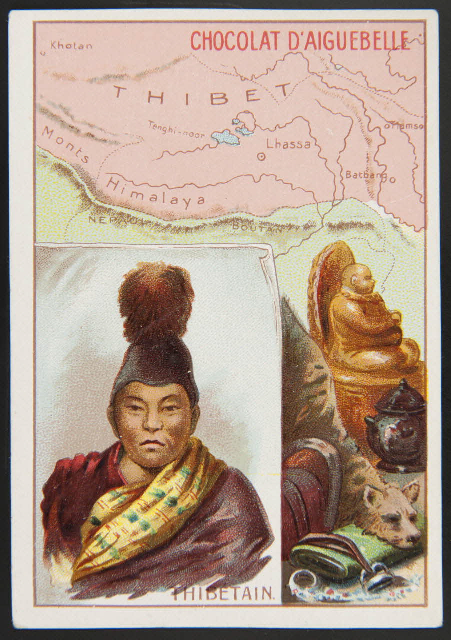Jehenne carte réclame chromo Paris 1895-1935 1995.1.586.14 Photo