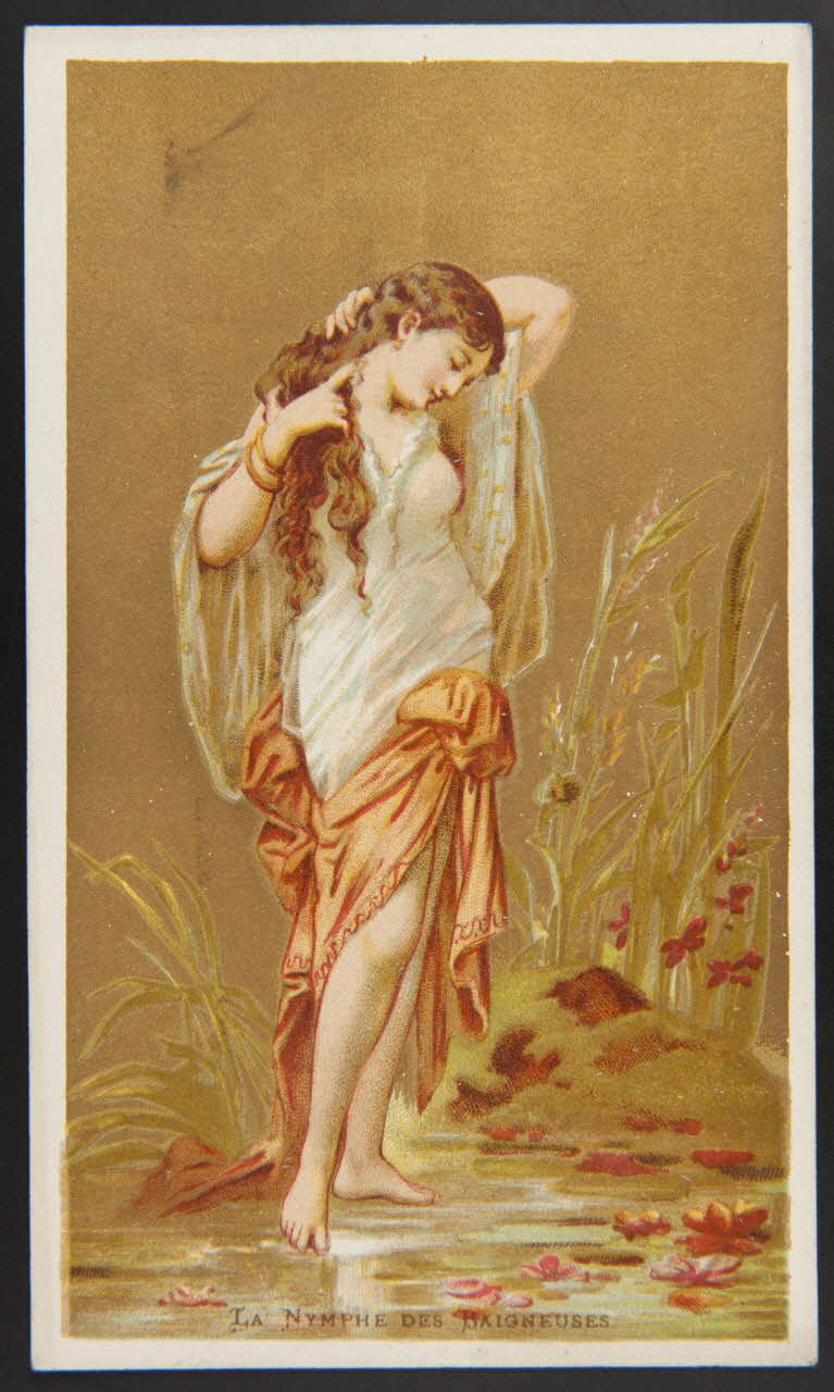 Jehenne carte réclame chromo Paris 1895-1935 1995.1.587.1 Photo