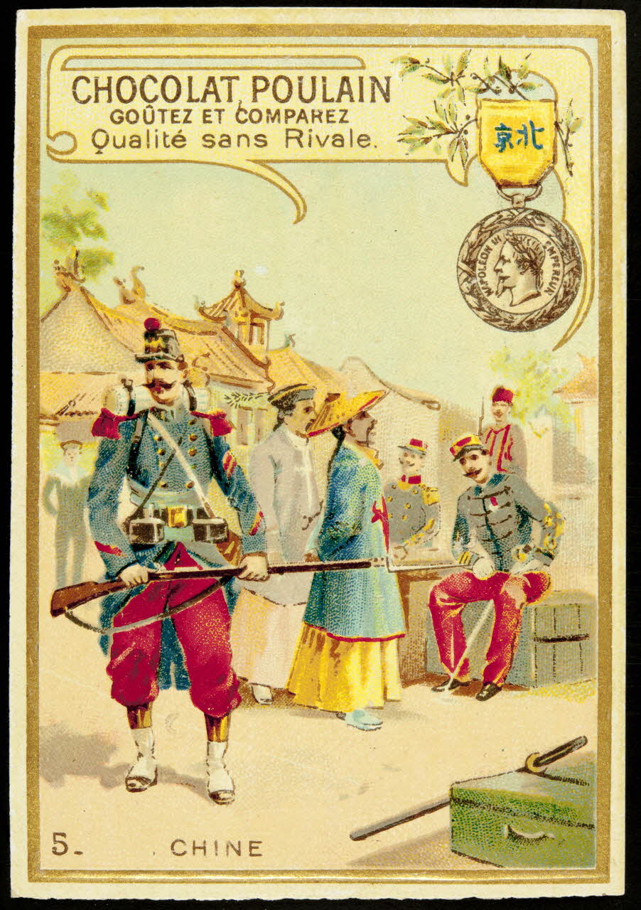 Jehenne carte réclame chromo Paris 1886-1935 1995.1.589.1 Photo