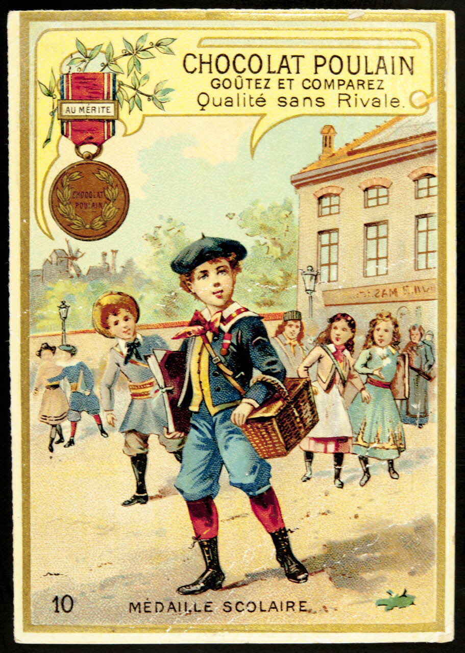 Jehenne carte réclame chromo Paris 1886-1935 1995.1.589.10 Photo