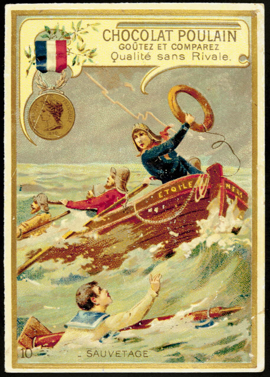 Jehenne carte réclame chromo Paris 1886-1935 1995.1.589.15 Photo