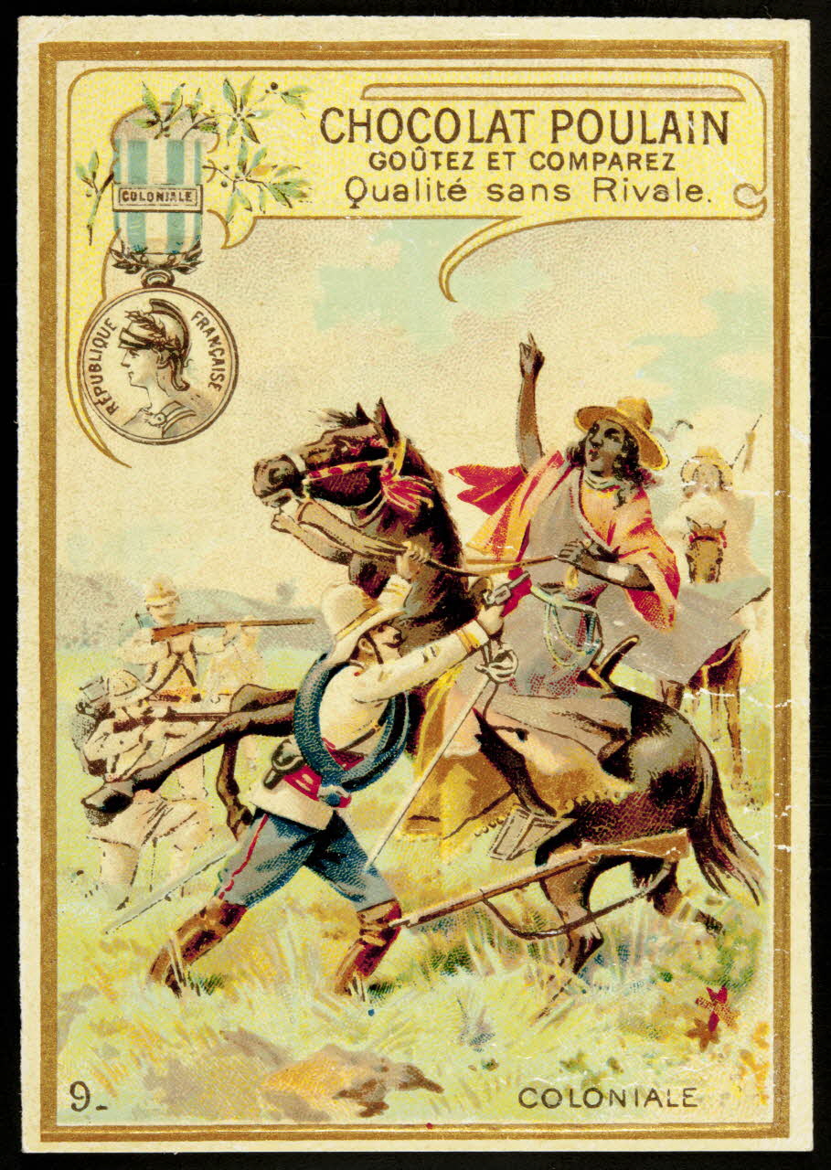 Jehenne carte réclame chromo Paris 1886-1935 1995.1.589.2 Photo