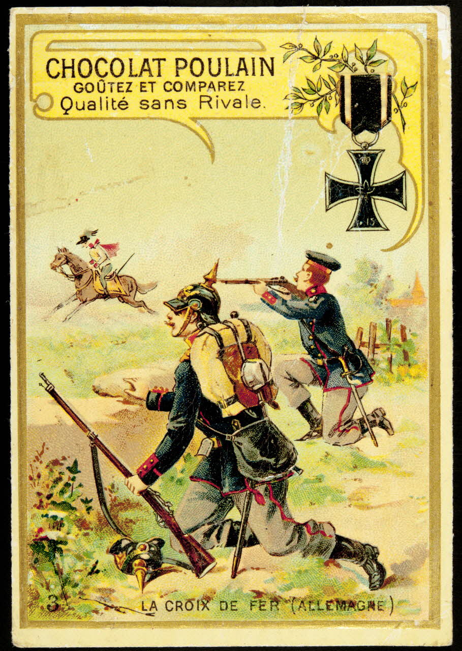 Jehenne carte réclame chromo Paris 1886-1935 1995.1.589.6 Photo