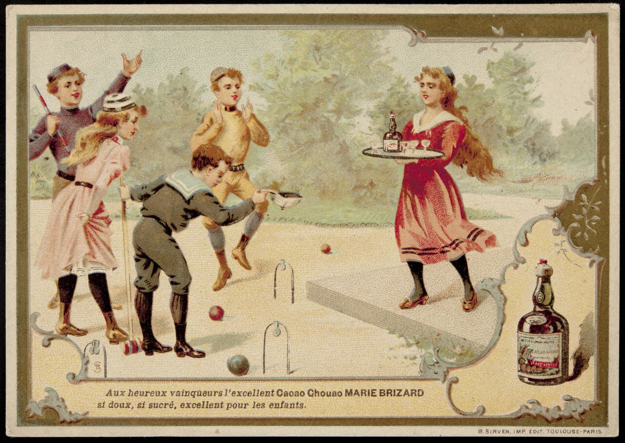 Jehenne carte réclame chromo Paris 1895-1935 1995.1.590.1 Photo