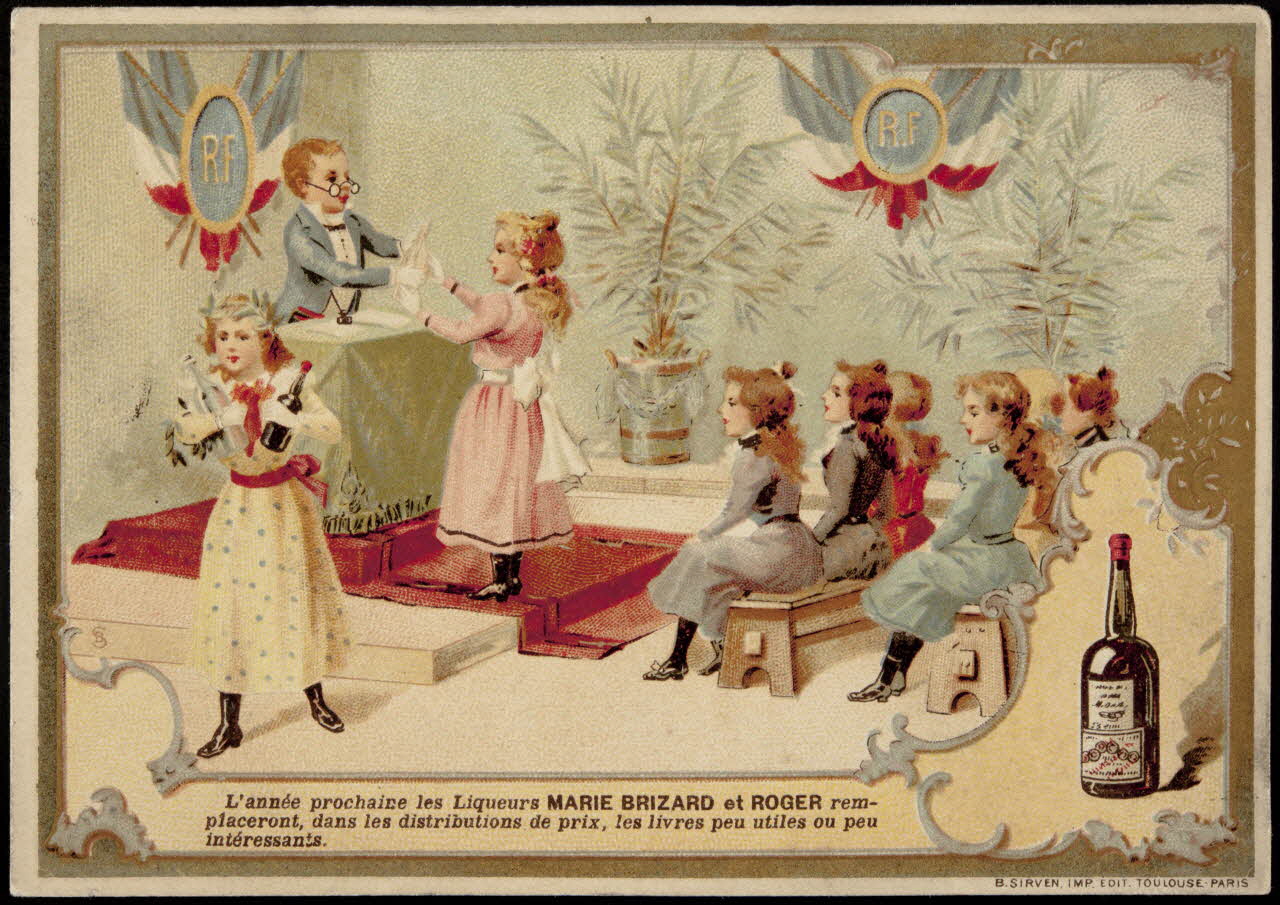 Jehenne carte réclame chromo Paris 1895-1935 1995.1.590.4 Photo