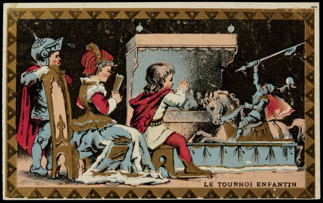 Jehenne carte réclame chromo Paris 1885 1995.1.591.5 Photo