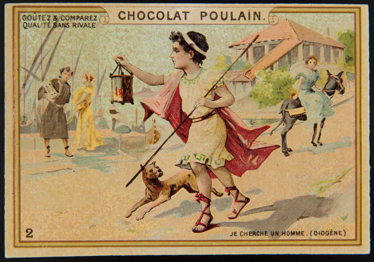 Jehenne carte réclame chromo Paris 1885-1935 1995.1.593.11 Photo