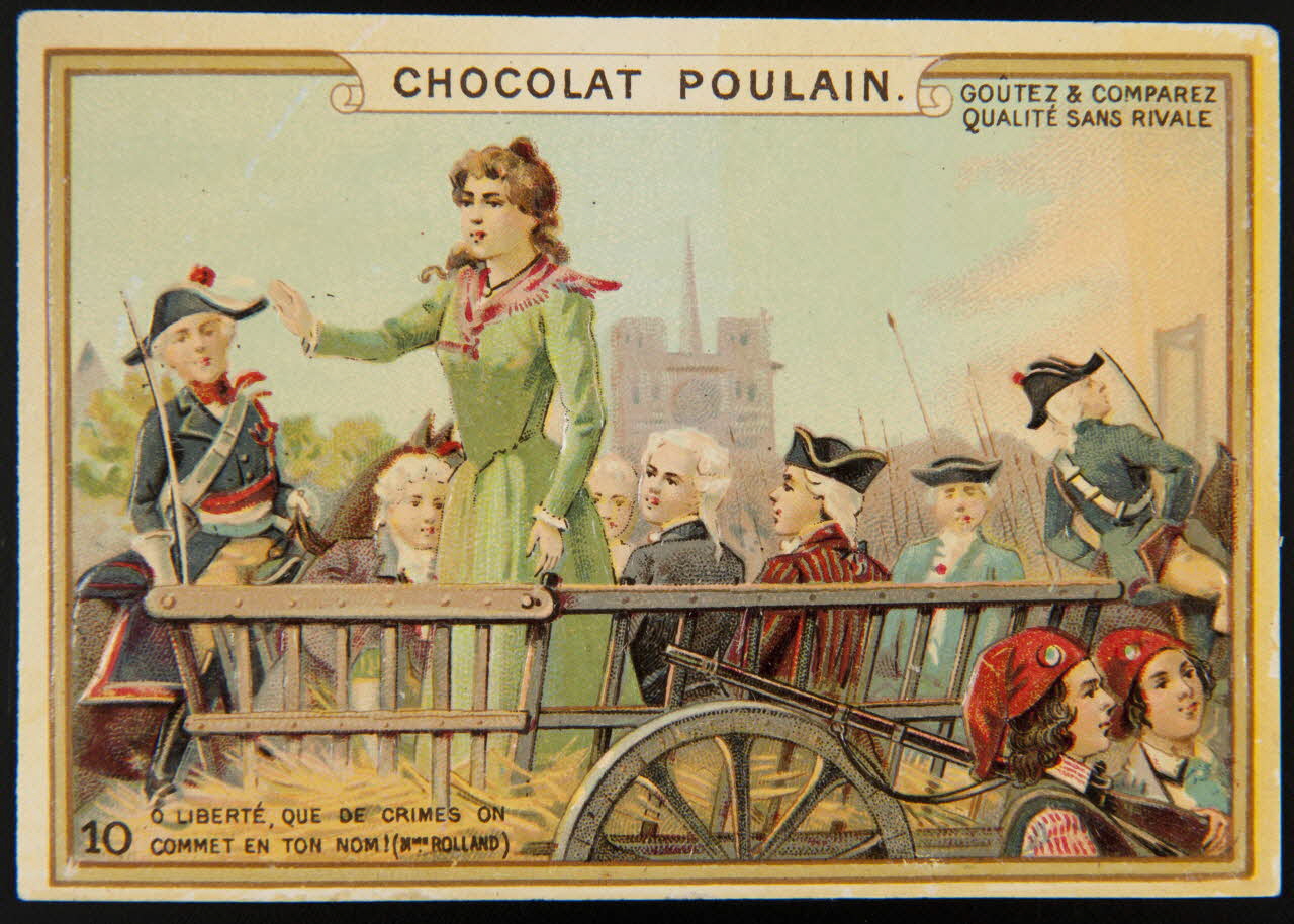 Jehenne carte réclame chromo Paris 1885-1935 1995.1.593.15 Photo