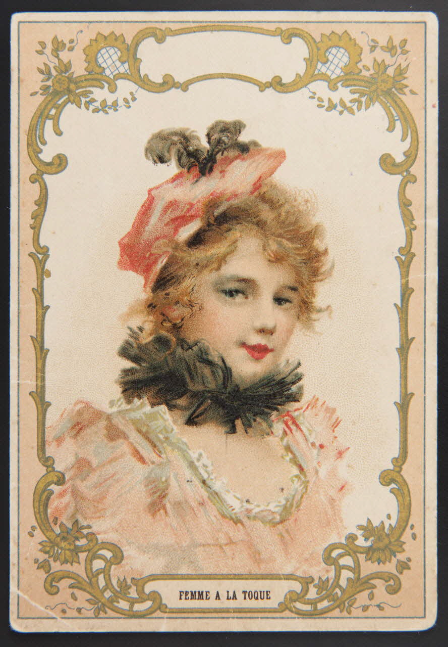 Jehenne carte réclame chromo Paris 1885-1935 1995.1.594.1 Photo