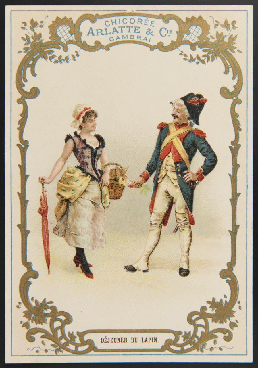 Jehenne carte réclame chromo Paris 1885-1935 1995.1.594.10 Photo