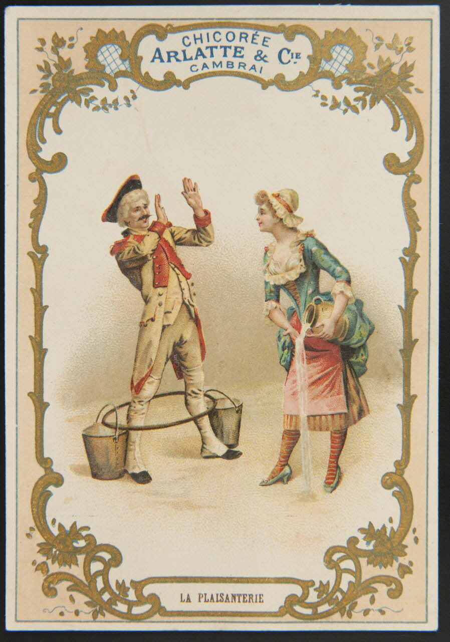 Jehenne carte réclame chromo Paris 1885-1935 1995.1.594.11 Photo